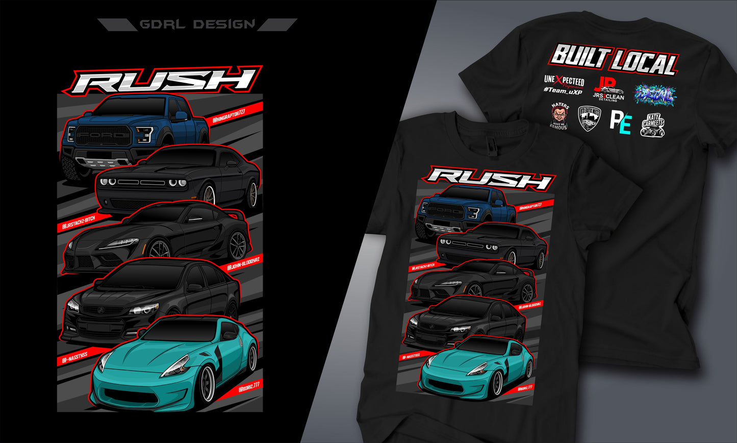 RUSH Lineup Tee