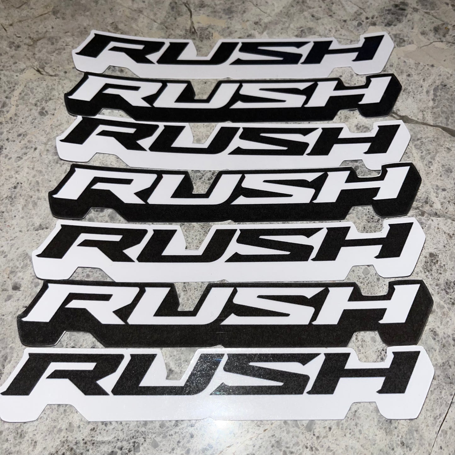 OG RUSH Sticker – 5” Black