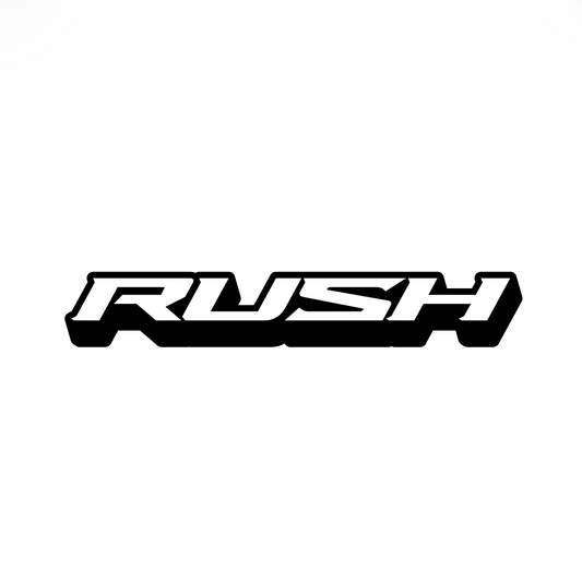 Black Rush Sticker